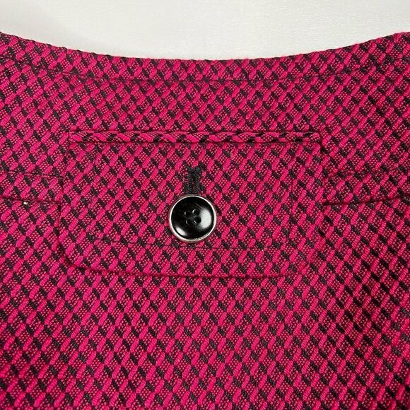 Ann Taylor Loft | Pink/Back Skirt Size 8 Petite - Picture 2 of 5